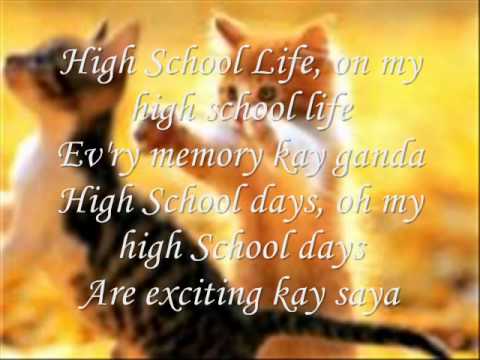 High School Life Lyrics By Sharon Cuneta Fasrera